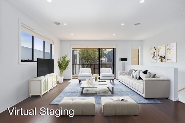 Virtual staging